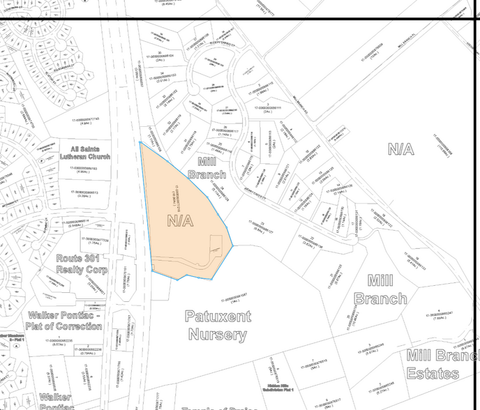 2600 Robert S Crain Hwy, Bowie, MD for sale - Plat Map - Image 2 of 2