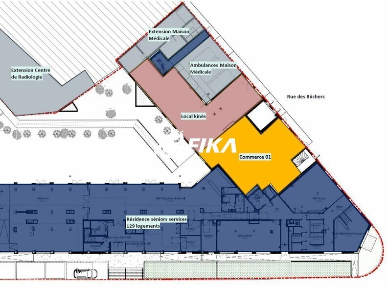 Retail in Toulouse for sale - Site Plan - Image 2 of 2