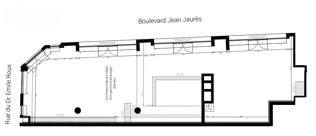 Boulevard Jean Jaurès, Clichy to rent Site Plan- Image 1 of 1