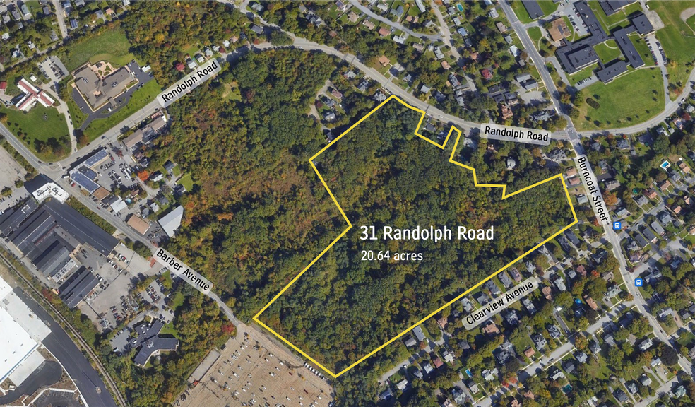 31 Randolph Road rd, Worcester, MA for sale - Aerial - Image 1 of 2