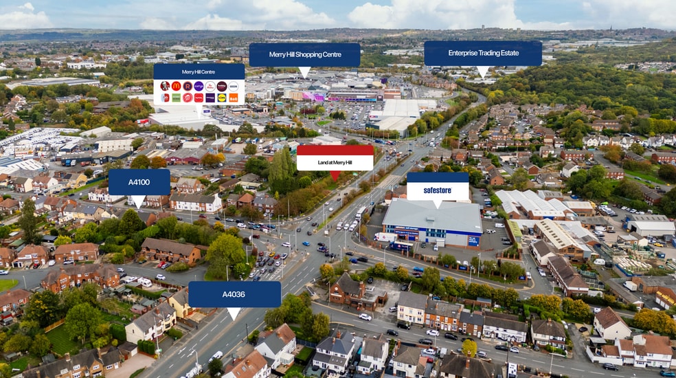 Merry Hl, Brierley Hill for sale - Aerial - Image 3 of 4