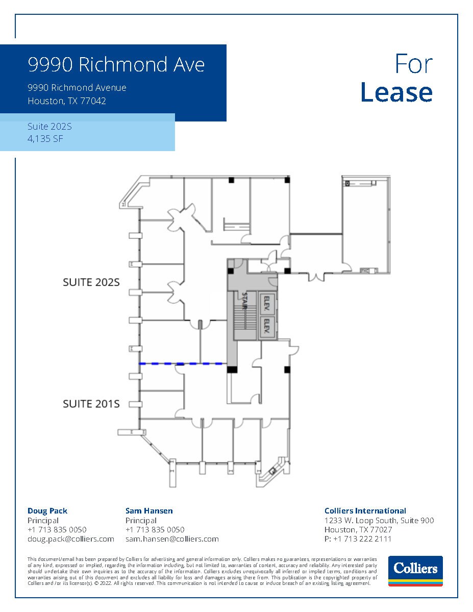 9990 Richmond Ave, Houston, TX to rent Floor Plan- Image 1 of 1