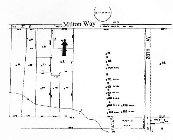 2501 Milton Way, Milton, WA for sale - Plat Map - Image 1 of 1