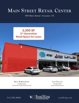 More details for 7811 Main St, Houston, TX - Retail for Rent