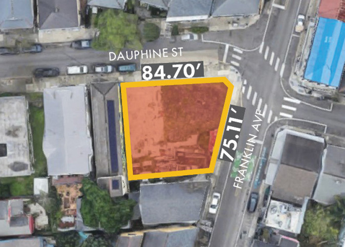 2524 Dauphine, New Orleans, LA for sale - Aerial - Image 1 of 2