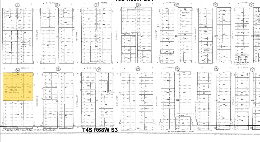 1560 Broadway, Denver, CO for rent - Plat Map - Image 2 of 26