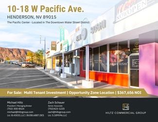 More details for 10-18 W Pacific Ave, Henderson, NV - Retail for Sale
