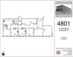 4801 W Peterson Ave, Chicago, IL for rent Floor Plan- Image 1 of 5