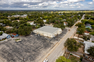 257 E South St, New Braunfels, TX - aerial  map view