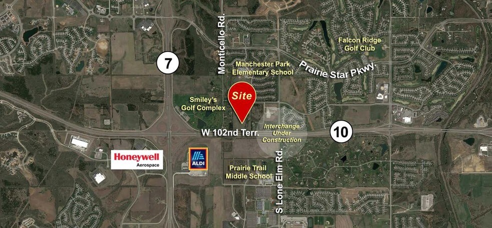 NEC 102nd Ter & Monticello Rd, Lenexa, KS for sale - Primary Photo - Image 1 of 1