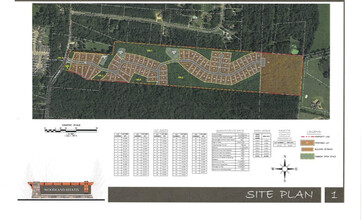 0 Chester St, Arlington, TN - aerial  map view