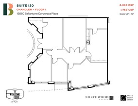 13860 Ballantyne Corporate Pl, Charlotte, NC for rent Floor Plan- Image 1 of 1