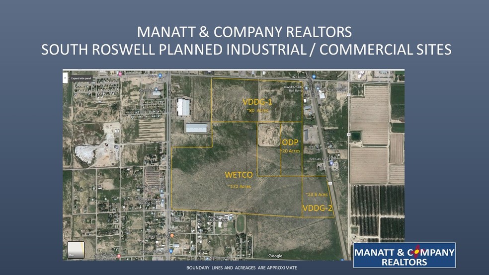 3911 S Main St, Roswell, NM for sale - Aerial - Image 1 of 2