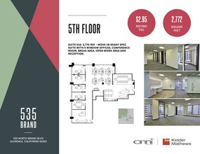 535 N Brand Blvd, Glendale, CA for rent Floor Plan- Image 1 of 6