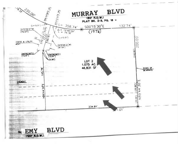 1976 S Murray Blvd, Colorado Springs, CO for rent - Plat Map - Image 2 of 4