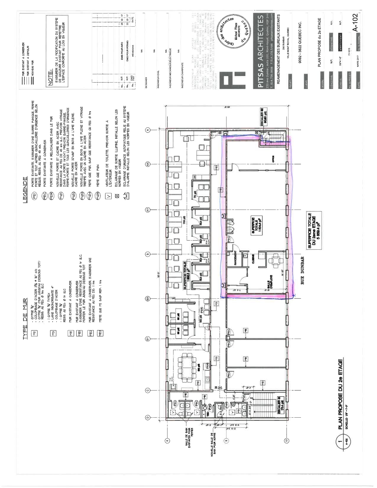 250 Av Dunbar, Mont-Royal, QC for rent Floor Plan- Image 1 of 1