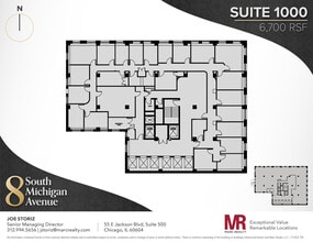 8 S Michigan Ave, Chicago, IL to rent Floor Plan- Image 1 of 10
