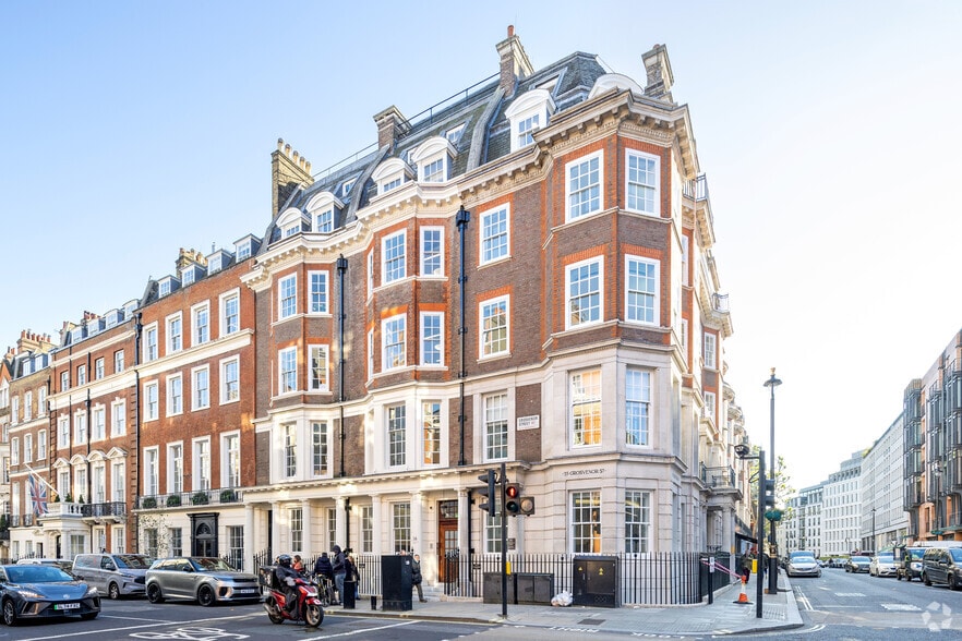 56 Grosvenor St, London to rent - Building Photo - Image 1 of 23