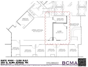 1201 S Alma School Rd, Mesa, AZ for rent Floor Plan- Image 1 of 1