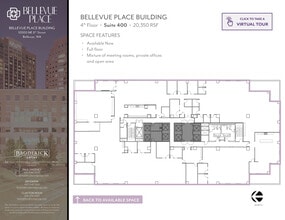 10500 NE 8th St, Bellevue, WA to rent Floor Plan- Image 1 of 1