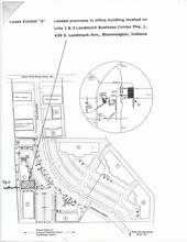 430 S Landmark Ave, Bloomington, IN for rent Site Plan- Image 1 of 1