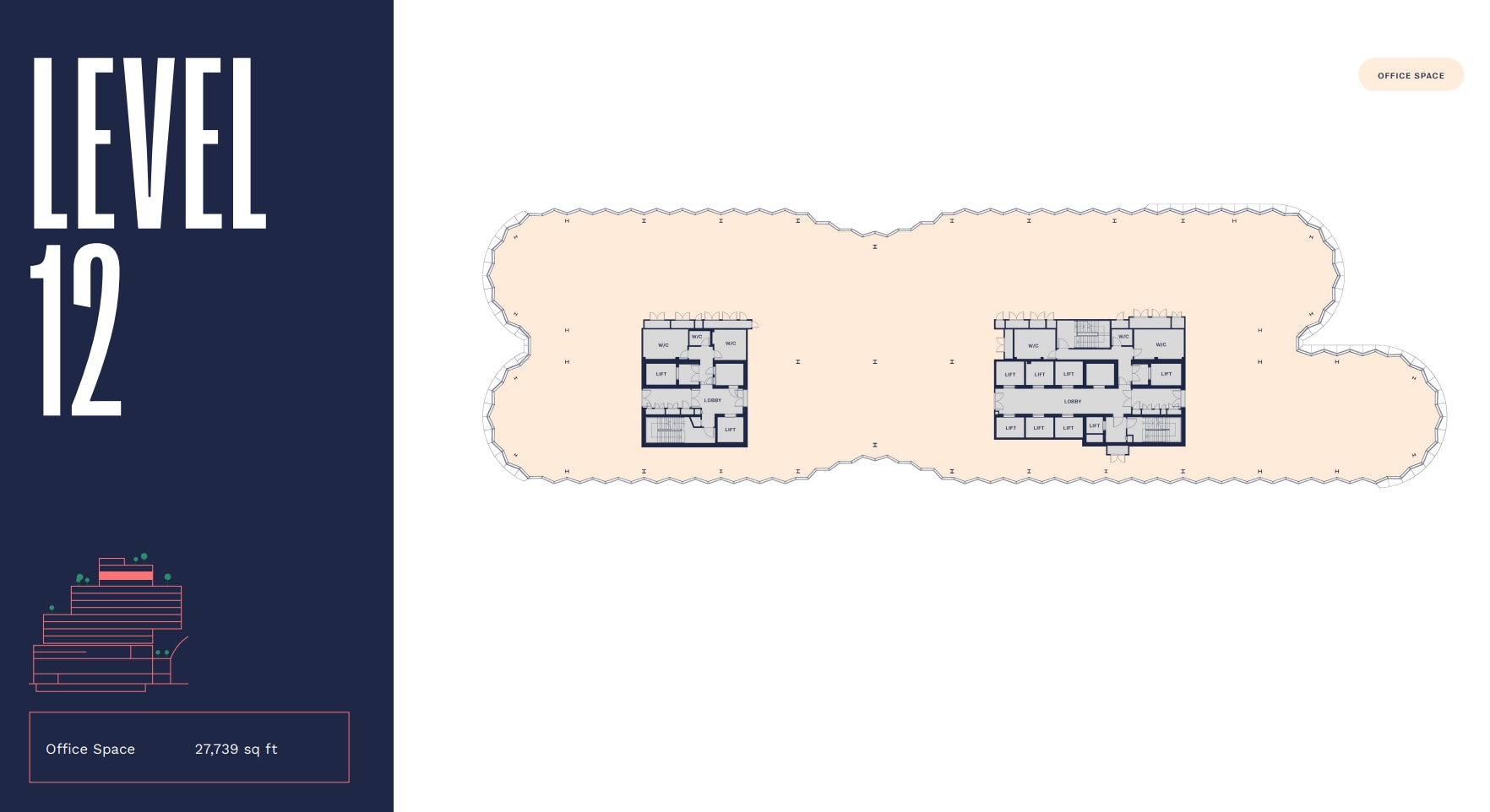 Hammersmith Rd, London to rent Floor Plan- Image 1 of 1