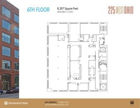 225 W Ohio St, Chicago, IL for rent Floor Plan- Image 1 of 2