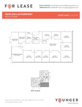 16610 N Dallas Pky, Dallas, TX for rent Floor Plan- Image 1 of 2