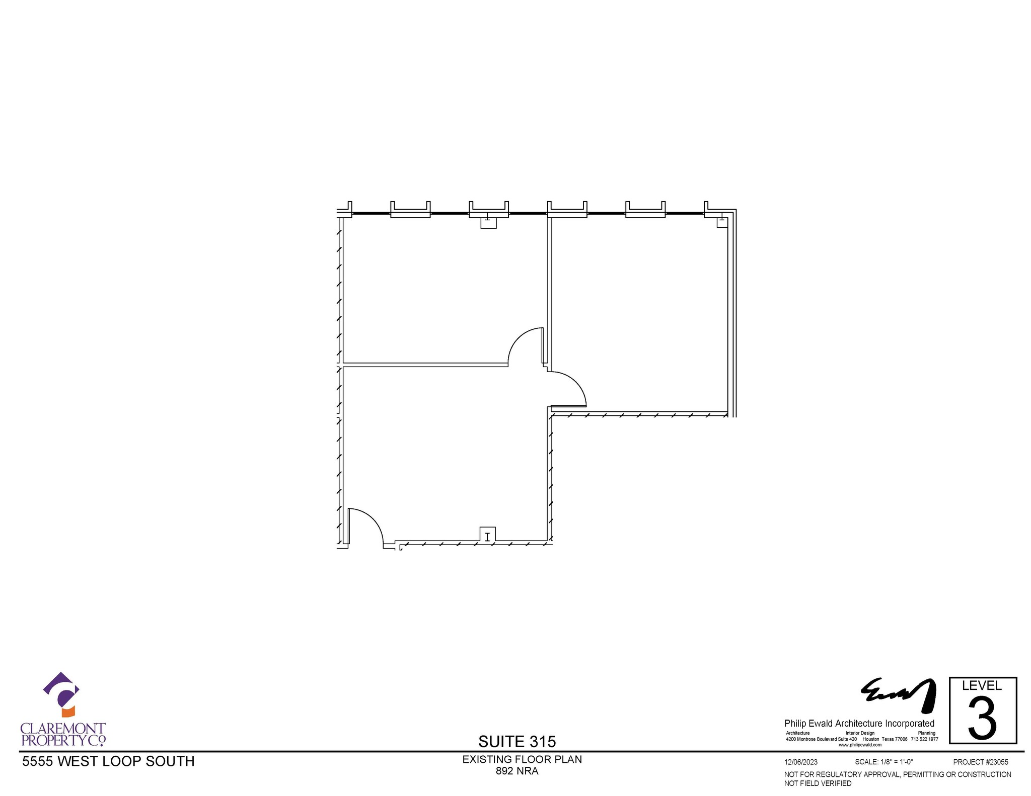 5555 West Loop South, Bellaire, TX for rent Floor Plan- Image 1 of 5