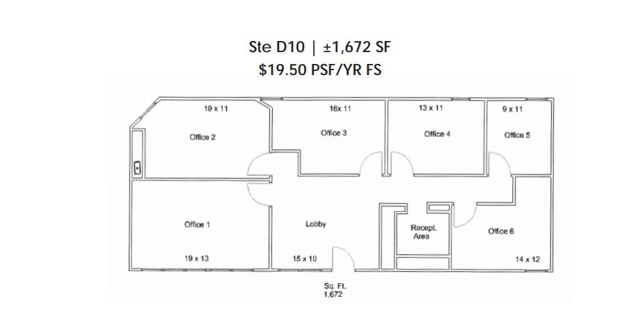 1819 E Southern Ave, Mesa, AZ to rent Floor Plan- Image 1 of 10