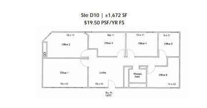 1819 E Southern Ave, Mesa, AZ to rent Floor Plan- Image 1 of 10