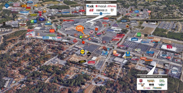 575 Cross Creek Mall, Fayetteville, NC for sale - Building Photo - Image 1 of 1