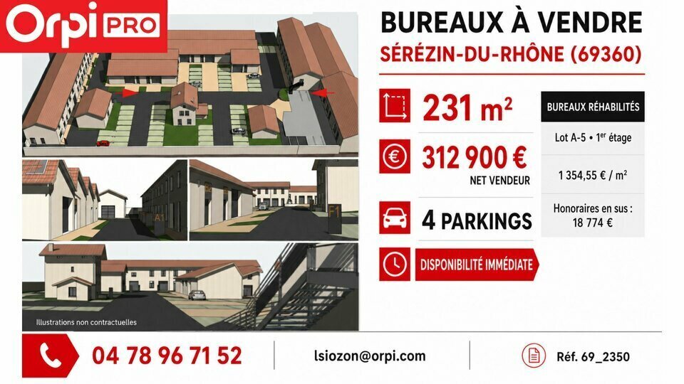 Office in Serezin Du Rhone for sale - Building Photo - Image 1 of 6