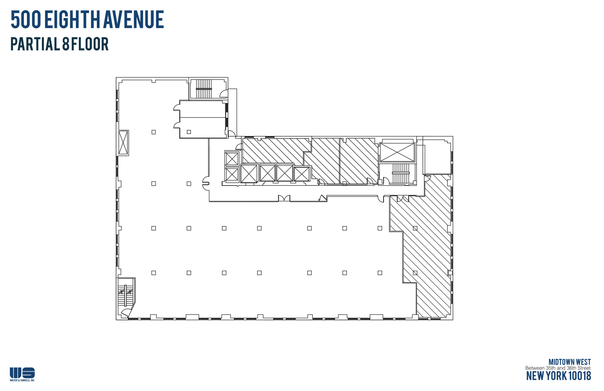 500 Eighth Ave, New York, NY for rent Floor Plan- Image 1 of 6