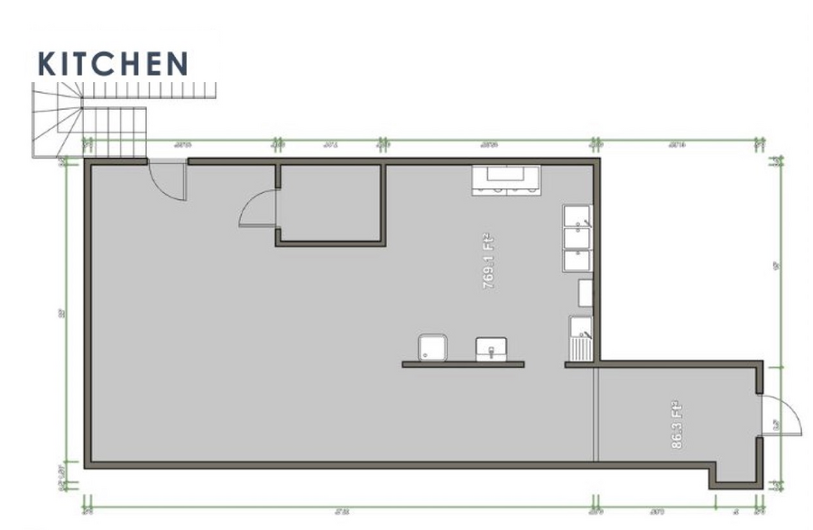 2792 E Point St, Atlanta, GA for rent - Typical Floor Plan - Image 2 of 9