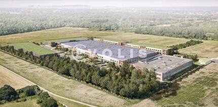 Croissy-Beaubourg - Aerial  map view - Image1