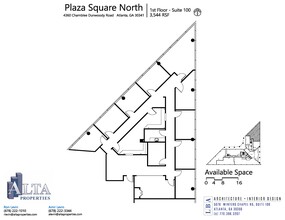 4360 Chamblee Dunwoody Rd, Atlanta, GA for rent Floor Plan- Image 1 of 1