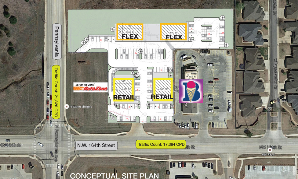 2020 NW 164th St, Edmond, OK for rent - Site Plan - Image 2 of 2