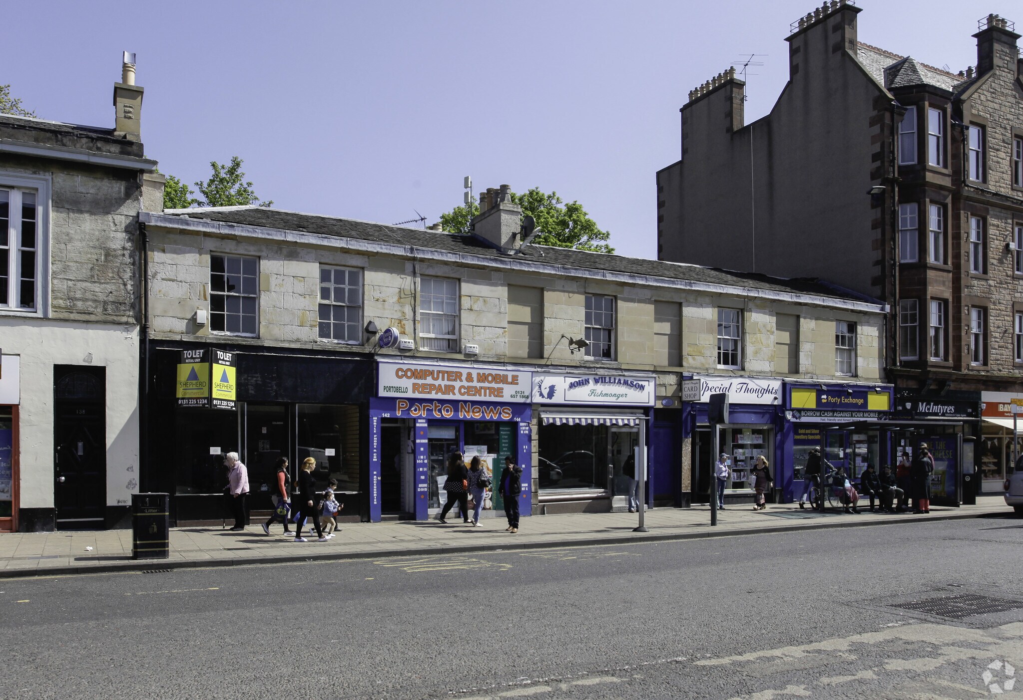 152-154 Portobello High St, Edinburgh for sale Primary Photo- Image 1 of 1