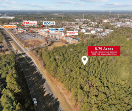 2214 T W Alexander Dr, Durham, NC - aerial  map view - Image1