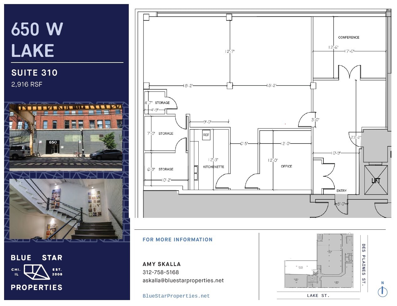 650 W Lake St, Chicago, IL to rent Floor Plan- Image 1 of 1