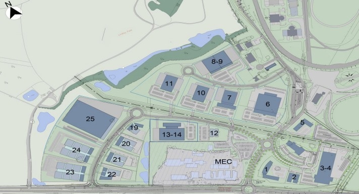 Watling St, Nuneaton to rent - Aerial - Image 3 of 3