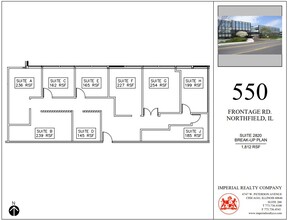 540-550 W Frontage Rd, Northfield, IL for rent Floor Plan- Image 1 of 6