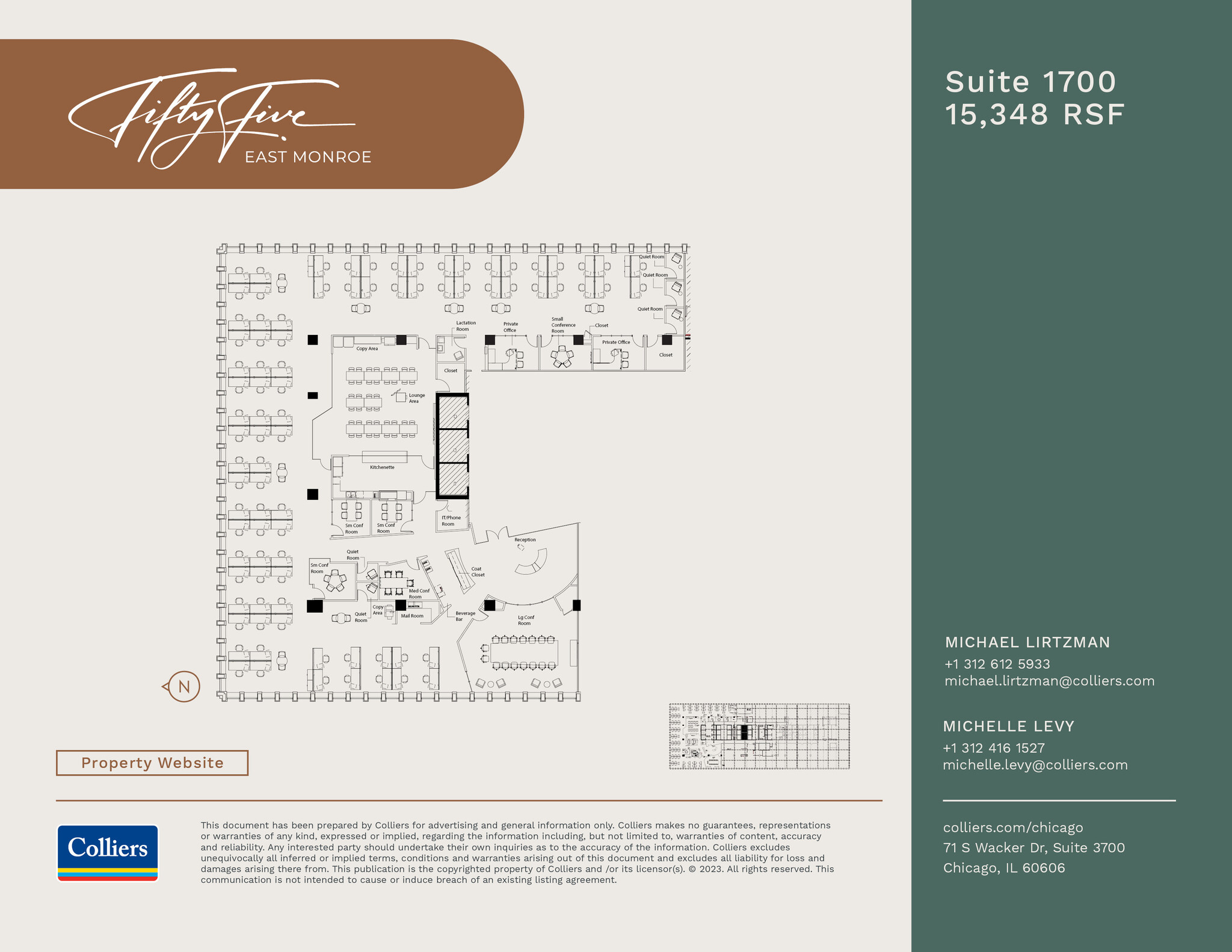 55 E Monroe St, Chicago, IL for rent Floor Plan- Image 1 of 1