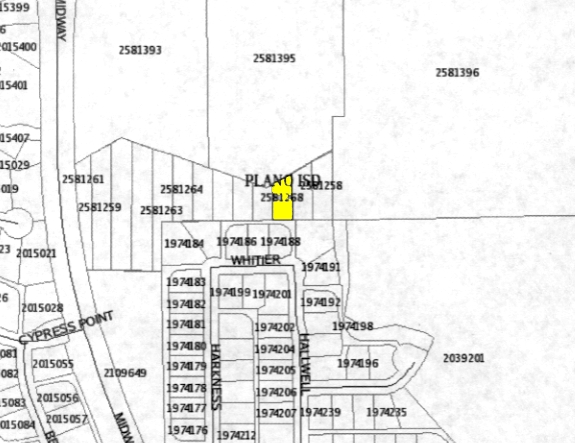 3108 Midway Rd, Plano, TX for sale - Plat Map - Image 2 of 7