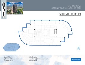 5251 Dtc Pky, Greenwood Village, CO for rent Site Plan- Image 1 of 2