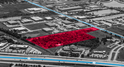 2201 Genoa Red Bluff Rd, Pasadena, TX - aerial  map view