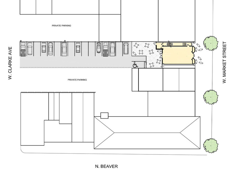 43-45 W Market St, York, PA for rent - Floor Plan - Image 2 of 4