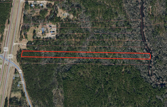 421 HWY & 210 Hwy, Currie, NC - aerial  map view