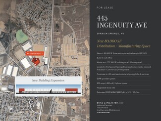 More details for 445 Ingenuity Ave, Sparks, NV - Industrial for Rent